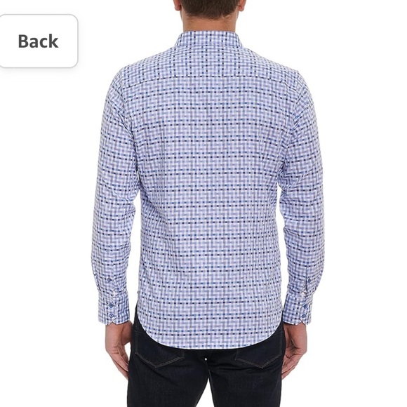 NWT - Robert Graham Men’s Woven Dress Shirt - Size L - Picture 3 of 12